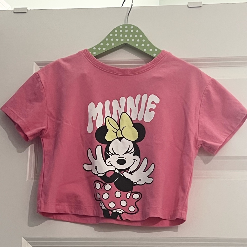 Disney Minnie Mouse Pink Short Sleeve Tee